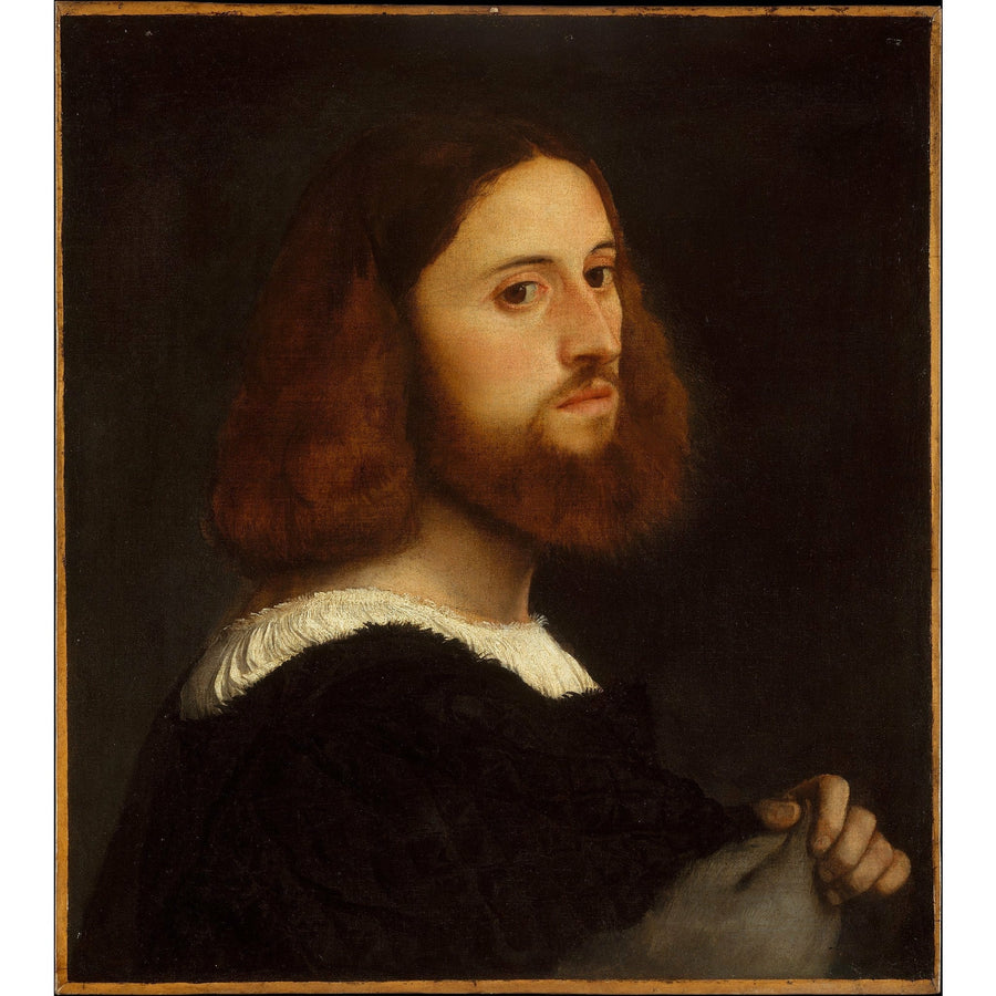 Portrait of a Man Titian ReplicArt Oil Painting Reproduction
